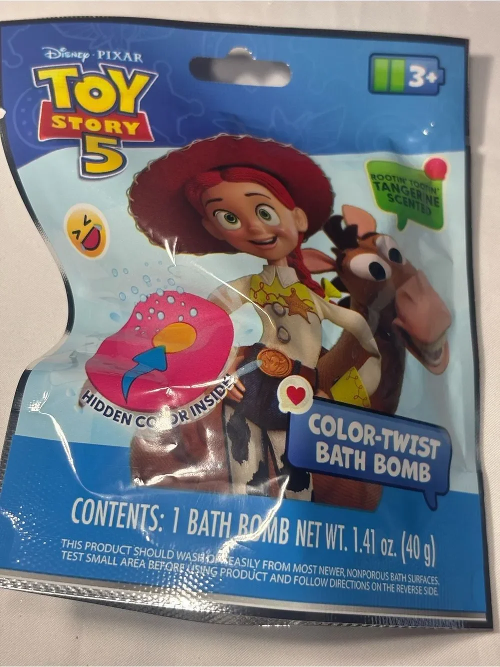 4 New Toy Story Bath Bundle - Blue